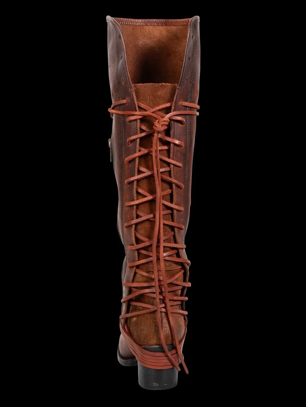 Freebird Women’s Tall Lace-Up Leather Boots